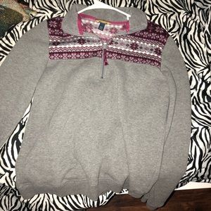 Aeropostale Quarter Zip Pullover